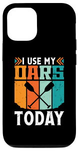 iPhone 14 男性用スカルリングアクセサリー。今日はボートを漕いで私のオールを使っています。 スマホケース