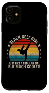 iPhone 11 Black Belt Girl Just Like A Regular Girl But Much Cooler �X�}�z�P�[�X