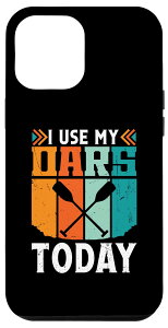 iPhone 13 Pro Max 男性用スカルリングアクセサリー。今日はボートを漕いで私のオールを使っています。 スマホケース