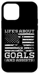 iPhone 12 mini Life's About Goals And Assists - �T�b�J�[ �X�}�z�P�[�X
