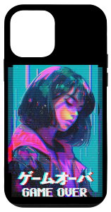 iPhone 12 mini ߂{Aj  Q[I[o[ FCp[EF[u GXeeBbN X}zP[X