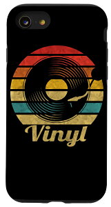 iPhone SE (2020) / 7 / 8 ���g���r�j�[�����B���e�[�W���R�[�h�v���[���[�g�D���[���R�[�h Retro Vinyl Vintage Records �X�}�z�P�[�X
