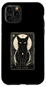 iPhone 11 Pro Star Cat �^���b�g�J�[�h�O���t�B�b�N �^���b�g�L���D�ƌ��� T�V���c �X�}�z�P�[�X