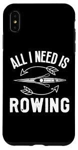 iPhone XS Max 男性用スカルリングアクセサリー必要なのはボートとカヤッカーだけ スマホケース