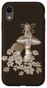 iPhone XR Faerie Fly Agaric Toadstool Ebh\ N[o[ Ƃb X}zP[X