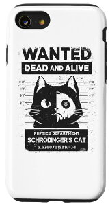 iPhone SE (2020) / 7 / 8 Schrodinger's Cat Wanted Dead And Alive �����w�� �X�}�z�P�[�X