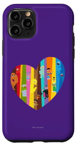 iPhone 11 Pro Sesame Street Heart Of Many Colors With Gabrielle and Tamir �X�}�z�P�[�X