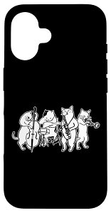 iPhone 16 Jiving Jazz Cats Playing Jazz Big Band Jazz Art X}zP[X