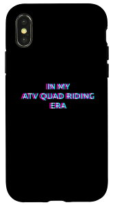 iPhone X/XS In My Atv Quad Riding Era 80s Retro Style �X�}�z�P�[�X