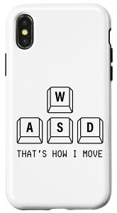 iPhone X/XS WASD Gaming Keycaps PC Gamer Keyboard �X�}�z�P�[�X