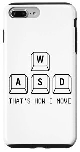 iPhone 7 Plus/8 Plus WASD Gaming Keycaps PC Gamer Keyboard �X�}�z�P�[�X