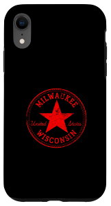 iPhone XR Milwaukee �E�B�X�R���V���B USA �A�E�g�h�A�X�P�[�^�[�ߑ� �X�}�z�P�[�X