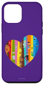 iPhone 12 mini Sesame Street Heart Of Many Colors With Gabrielle and Tamir �X�}�z�P�[�X