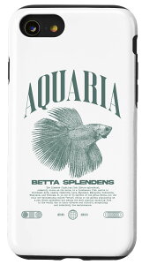 iPhone SE (2020) / 7 / 8 Betta Fish Keeper ���_���ȃX�g���[�g�E�F�A �X�}�z�P�[�X