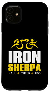 iPhone 11 IRON SHERPA Tri Sherpa Triathlon Triathlete Kiss Inspired �X�}�z�P�[�X