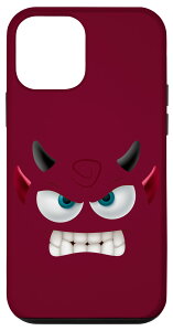iPhone 12 mini Cute Devil Face Disguise Costume Halloween X}zP[X