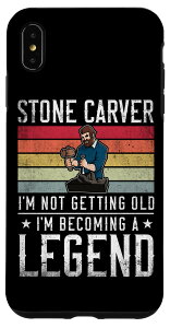 iPhone XS Max Funny Craftsmen Quote Legendary Stone carver �X�}�z�P�[�X