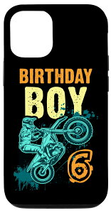 iPhone 12/12 Pro 6th Birthday Boy Six Years Old Motocross Dirt Bike �X�}�z�P�[�X