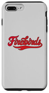 iPhone 7 Plus/8 Plus Carthage College Firebirds Classic Athletic Script Throwback �X�}�z�P�[�X
