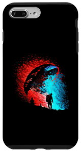 iPhone 7 Plus/8 Plus Paraglider Flames Retro Paraglider Paragliding X}zP[X