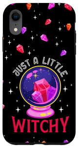 iPhone XR Little Witchy NX^肢{[ ^bgJ[h  X}zP[X