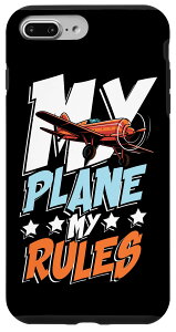 iPhone 7 Plus/8 Plus My plane my rules for pilot and copilot �X�}�z�P�[�X