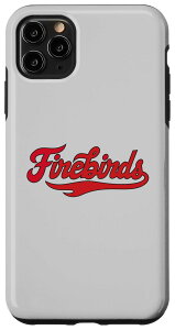 iPhone 11 Pro Max Carthage College Firebirds Classic Athletic Script Throwback X}zP[X