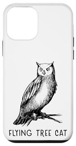 iPhone 12 mini Flying Tree Cat X^COc[ L tNE  U  l[ gA[g X}zP[X