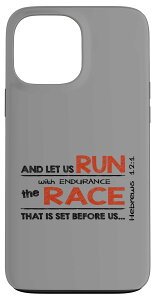 �w�u���C�l�ւ̎莆12:1 - RACE Bible Inspired with endurance �X�}�z�P�[�X iPhone 13 Pro Max �p