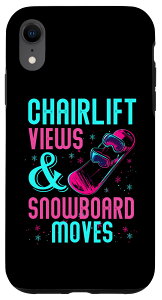 iPhone XR CHAIRLIFT VIEWS AND SNOWBOARD MOVES �X�}�z�P�[�X