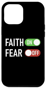 iPhone 14 Plus Faith ON Fear OFF Digital Switch ? Christian Motivational �X�}�z�P�[�X