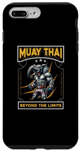 iPhone 7 Plus/8 Plus Muay Thai Beyond The Limits - Thai Boxing Strong Elephant �X�}�z�P�[�X