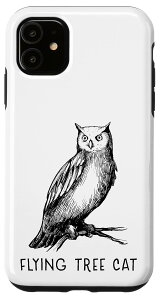 iPhone 11 Flying Tree Cat X^COc[ L tNE  U  l[ gA[g X}zP[X