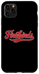 iPhone 11 Pro Max Carthage College Firebirds Classic Athletic Script Throwback X}zP[X