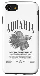 iPhone SE (2020) / 7 / 8 Betta Fish Keeper ���_���ȃX�g���[�g�E�F�A �X�}�z�P�[�X