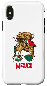 iPhone X/XS MEXICO For Girl ���L�V�R���� ���f�B�[�X ���L�V�J�[�i �X�}�z�P�[�X