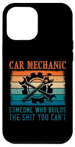 iPhone 15 Pro Max Funny Craftsmen Quote Retro Car Mechanic X}zP[X