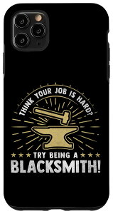 iPhone 11 Pro Max Craftsmen Quote Funny Blacksmith �X�}�z�P�[�X