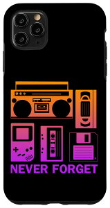 iPhone 11 Pro Max Never Forget Radio Ghetto Blaster �J�Z�b�g�r�f�I�e�[�v �X�}�z�P�[�X