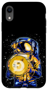 iPhone XR Dogecoin Fsm ~[RC ʉ NvgA[g X}zP[X