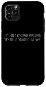 iPhone 11 Pro Max Python vs Perl:[XR[_[̃ogC X}zP[X