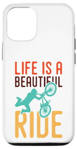 iPhone 12/12 Pro Life is a beautiful Ride Bike Bicycle Hobby Biking�̈��p�� �X�}�z�P�[�X