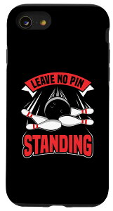 iPhone SE (2020) / 7 / 8 Leave No Pin Standing Funny Bowling Bowler Y X}zP[X