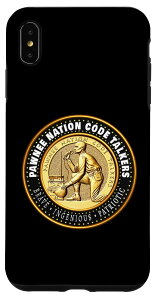 iPhone XS Max Pawnee Nation Code Talkers �I�}�[�W�� �R���j�ւ̃I�}�[�W�� �X�}�z�P�[�X