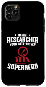 iPhone 11 Pro Max Funny Market Researcher Apparel �}�[�P�b�g���T�[�` �A�i���X�g �X�}�z�P�[�X