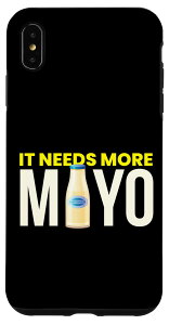 iPhone XS Max ƃ}l[YKv sauce bbq }l[YD X}zP[X