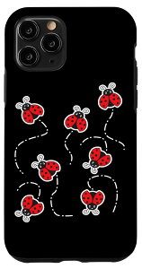 iPhone 11 Pro ĂƂ Flight I Insect Cute Seven-spot Beetle Kids X}zP[X