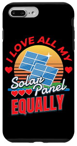 iPhone 7 Plus/8 Plus Love All My Solar Panel I�\�[���[�p���[�\�[���[�p�l���G�R�G�l���M�[ �X�}�z�P�[�X