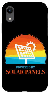 iPhone XR Powered By Solarpanelsi�\�[���[�p���[�\�[���[�p�l���G�R�G�l���M�[ �X�}�z�P�[�X
