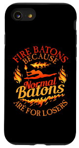 iPhone SE (2020) / 7 / 8 Fire Baton ���邭�邭�鐧�� �}�W�����b�g �_���X �t�@�C���[�g�����[ �X�}�z�P�[�X